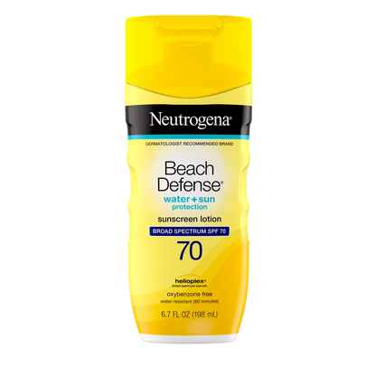 Neutrogena® Beach Defense Sunscreen Lotion Broad Spectrum SPF 70, 6.7 Oz