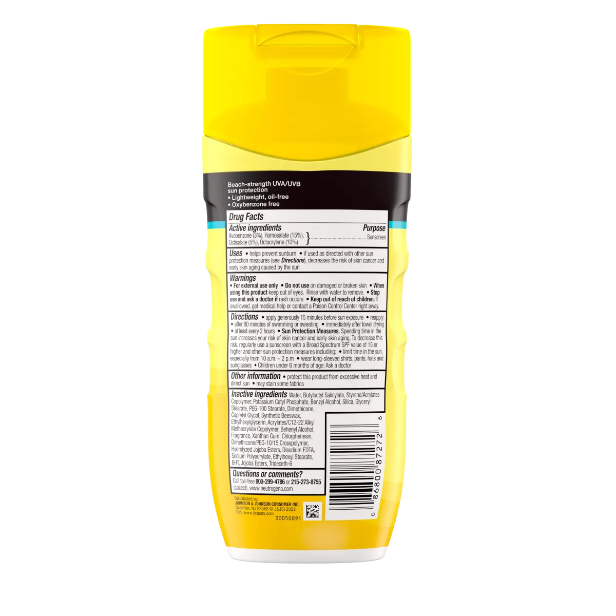 Neutrogena® Beach Defense Sunscreen Lotion Broad Spectrum SPF 70, 6.7 Oz