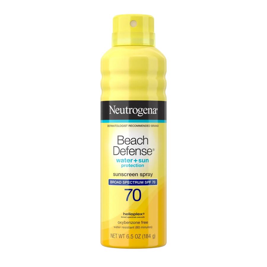 Beach Defense® Water + Sun Protection Sunscreen Spray Broad Spectrum SPF 70