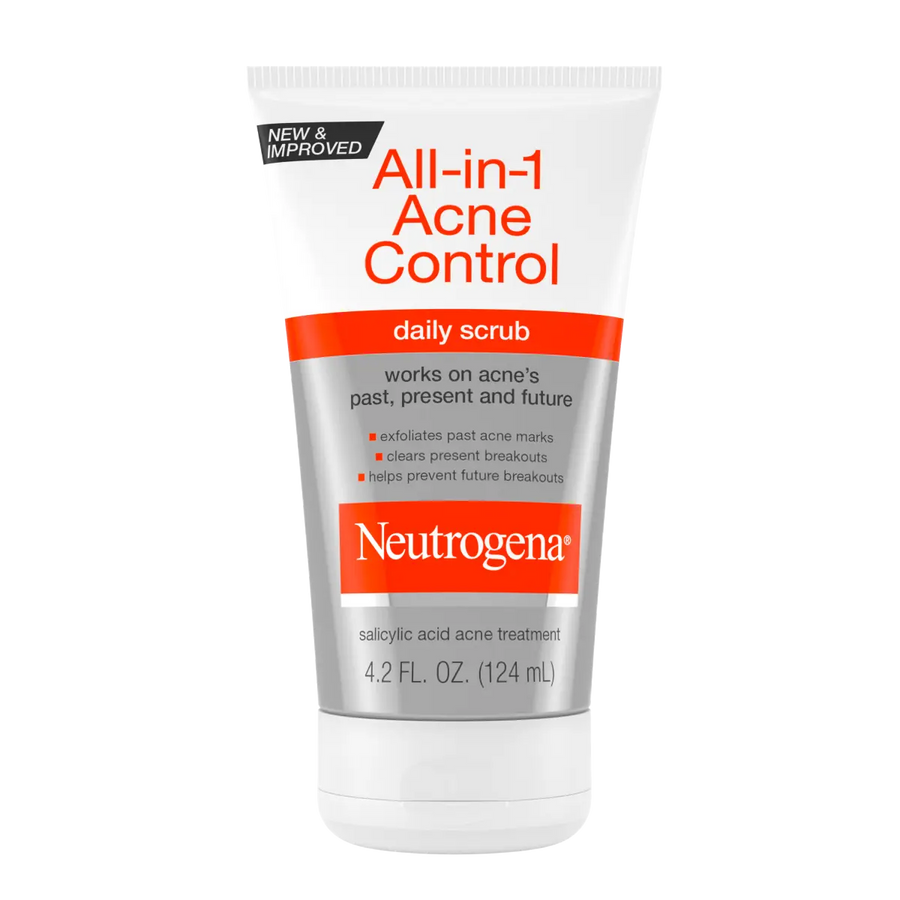 Neutrogena® All-in-1 Acne Control Daily Scrub, 4.2 Fl. Oz