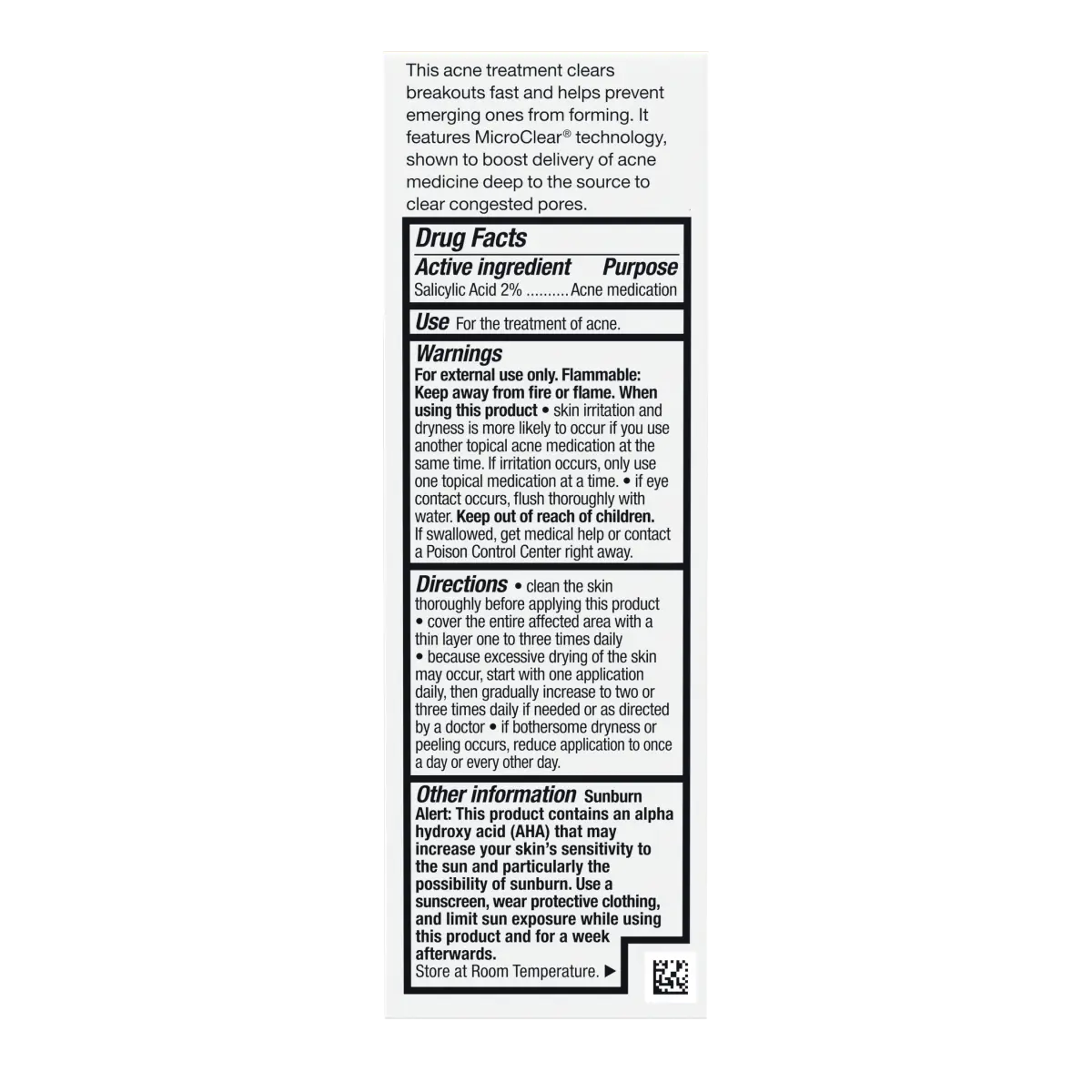 Neutrogena® Rapid Clear Acne Eliminating Spot Gel with Witch Hazel, 0.5 Fl. Oz