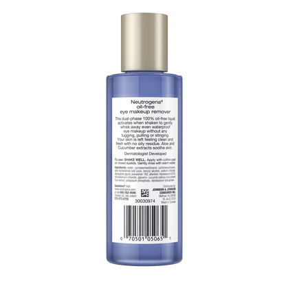 Neutrogena® Oil-Free Eye Makeup Remover, 5.5 Fl. Oz