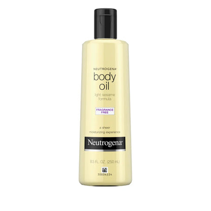 Neutrogena® Body Oil, Light Sesame Formula, Fragrance Free, 8.5 Fl. Oz