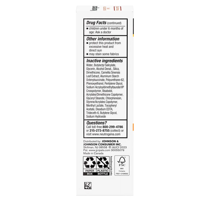 Neutrogena® Clear Face Serum Sunscreen with Green Tea Broad Spectrum SPF 60 Fragrance Free, 1.7 Fl. Oz