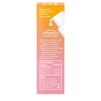 Invisible Daily Defense Face Serum SPF 60+