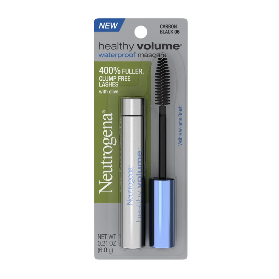 Neutrogena® Healthy Volume Waterproof Mascara, Carbon Black 06, .21 Oz
