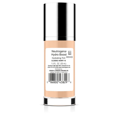 Neutrogena® Hydro Boost Hydrating Tint, Classic Ivory 10, 1.0 Fl. Oz