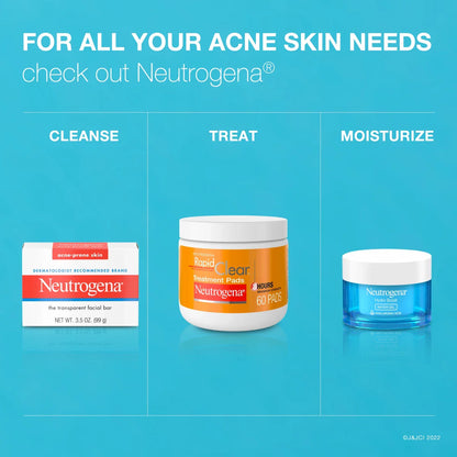 Neutrogena Facial Cleansing Bar for Acne-Prone Skin, 3.5 Oz