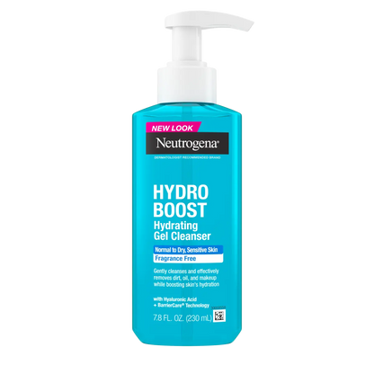Neutrogena® Hydro Boost Hydrating Cleansing Gel, Fragrance Free, 7.8 Fl. Oz