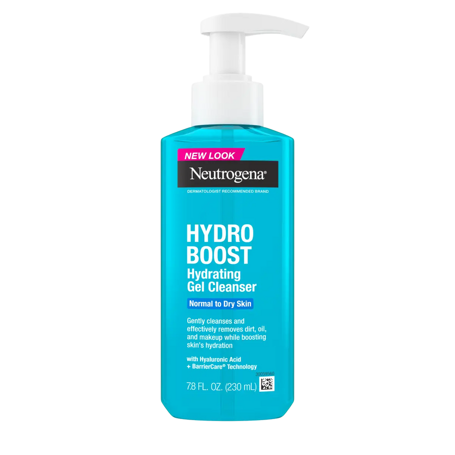 Neutrogena® Hydro Boost Face Wash, Hyaluronic Acid Hydrating Cleansing Gel, 7.8 Fl. Oz