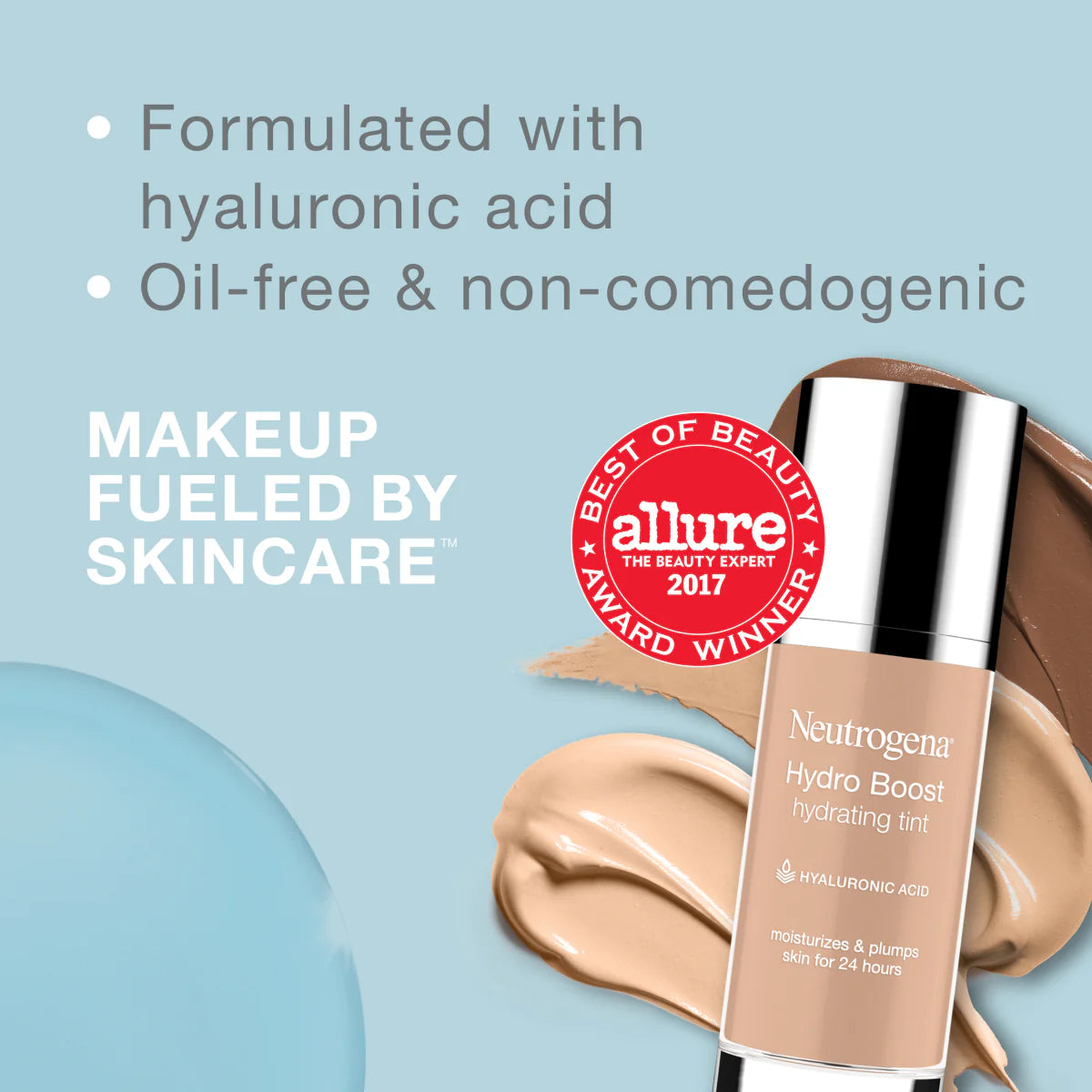 Neutrogena® Hydro Boost Hydrating Tint, Classic Ivory 10, 1.0 Fl. Oz
