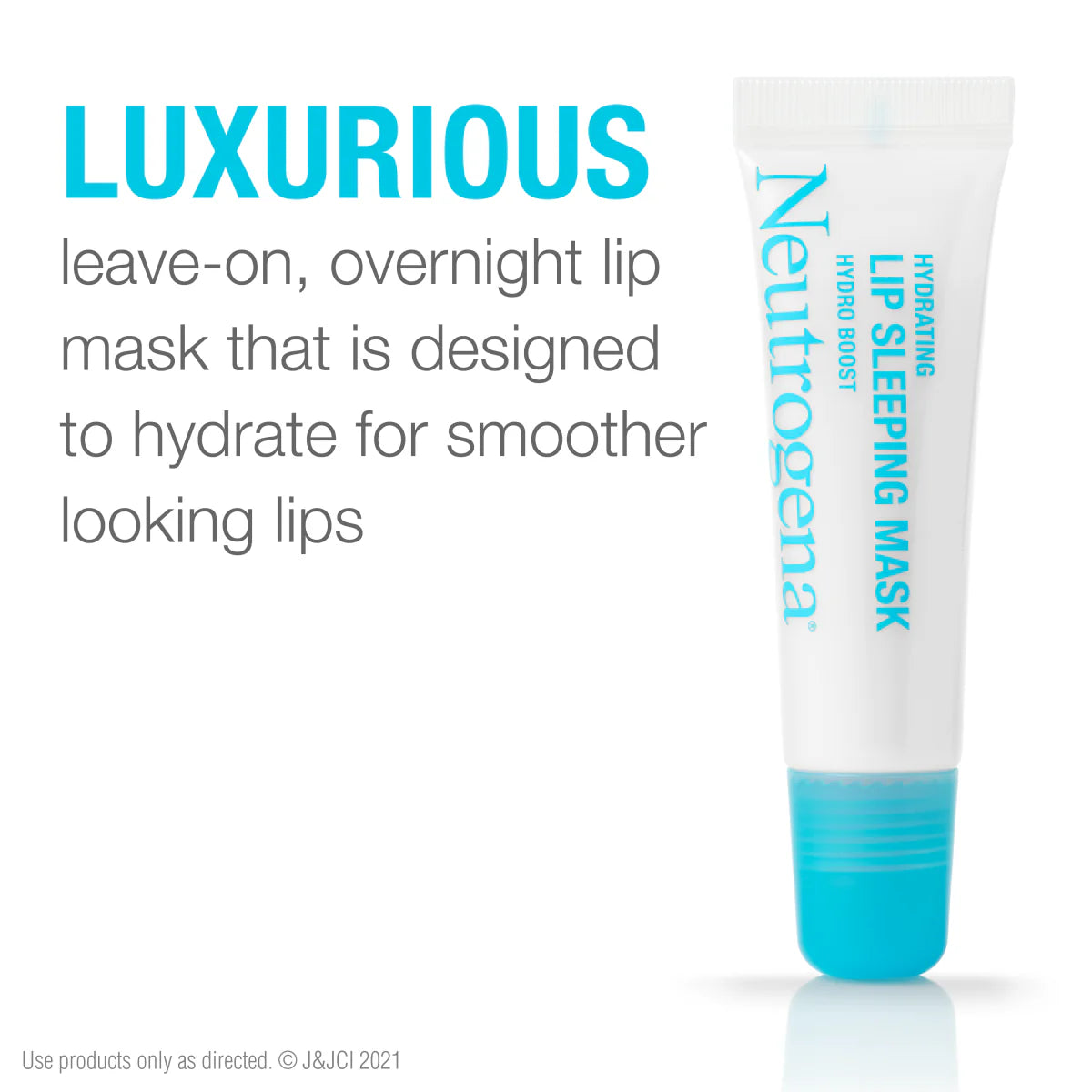 Neutrogena® Hydro Boost Hydrating Clear Lip Sleeping Mask with Hyaluronic Acid, 0.35 Oz