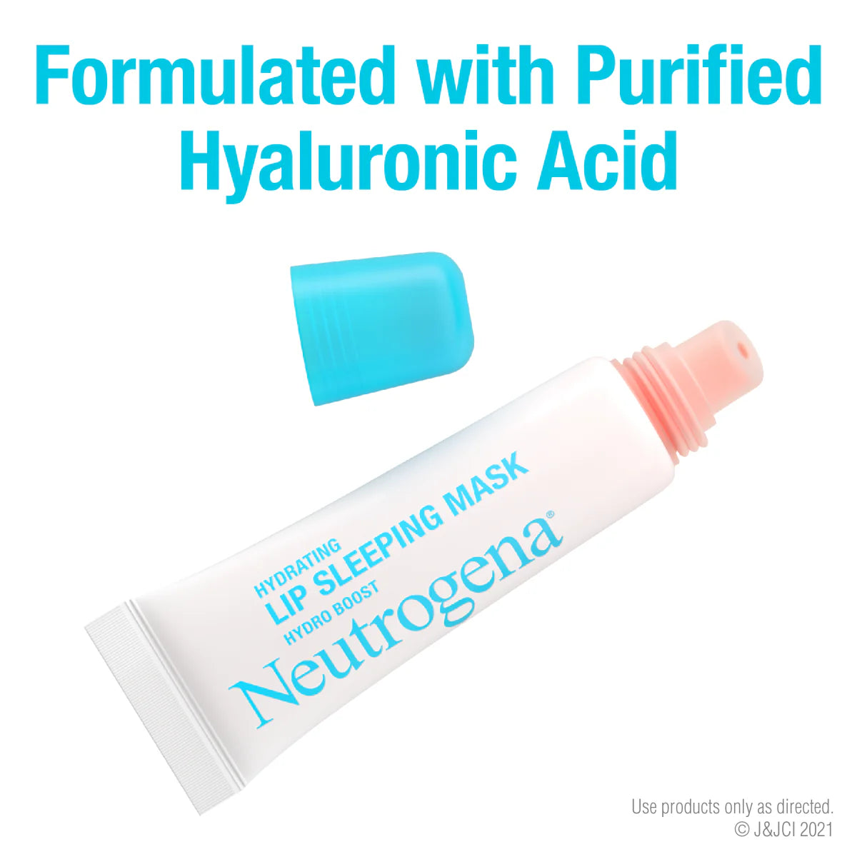 Neutrogena® Hydro Boost Hydrating Clear Lip Sleeping Mask with Hyaluronic Acid, 0.35 Oz
