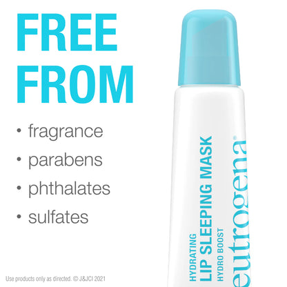 Neutrogena® Hydro Boost Hydrating Clear Lip Sleeping Mask with Hyaluronic Acid, 0.35 Oz