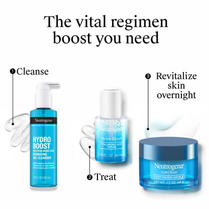 Neutrogena® Hydro Boost Night Pressed Serum with Hyaluronic Acid 1.7 Oz