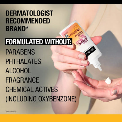 Neutrogena® Purescreen+ Invisible Daily Defense Mineral Face Liquid With SPF 30