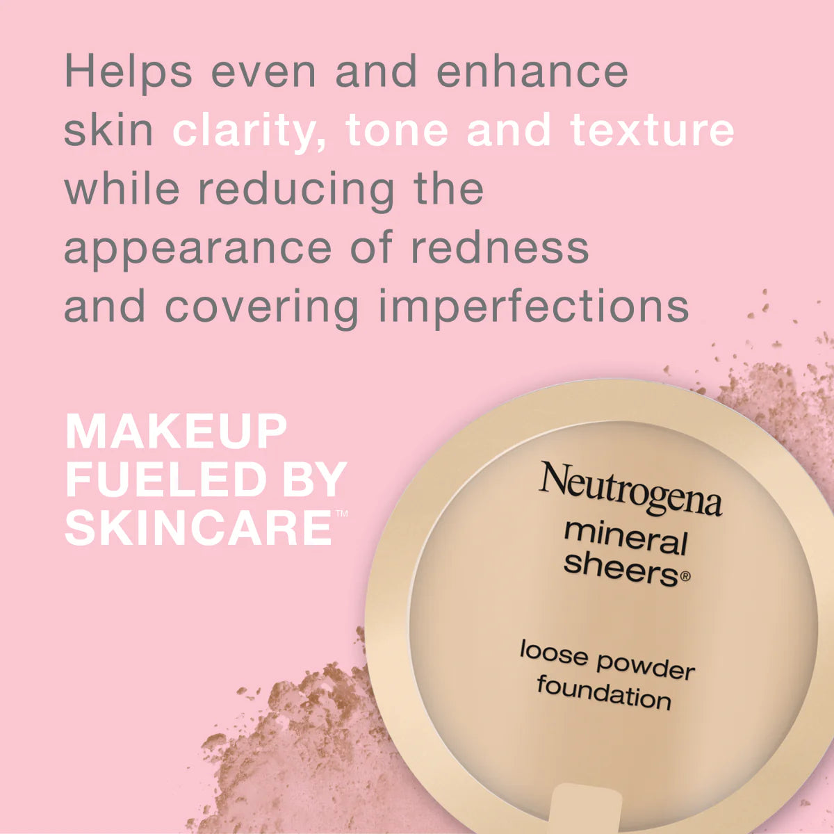 Neutrogena Mineral Sheers Loose Powder Foundation, Classical Ivory 10, 0.19 Oz