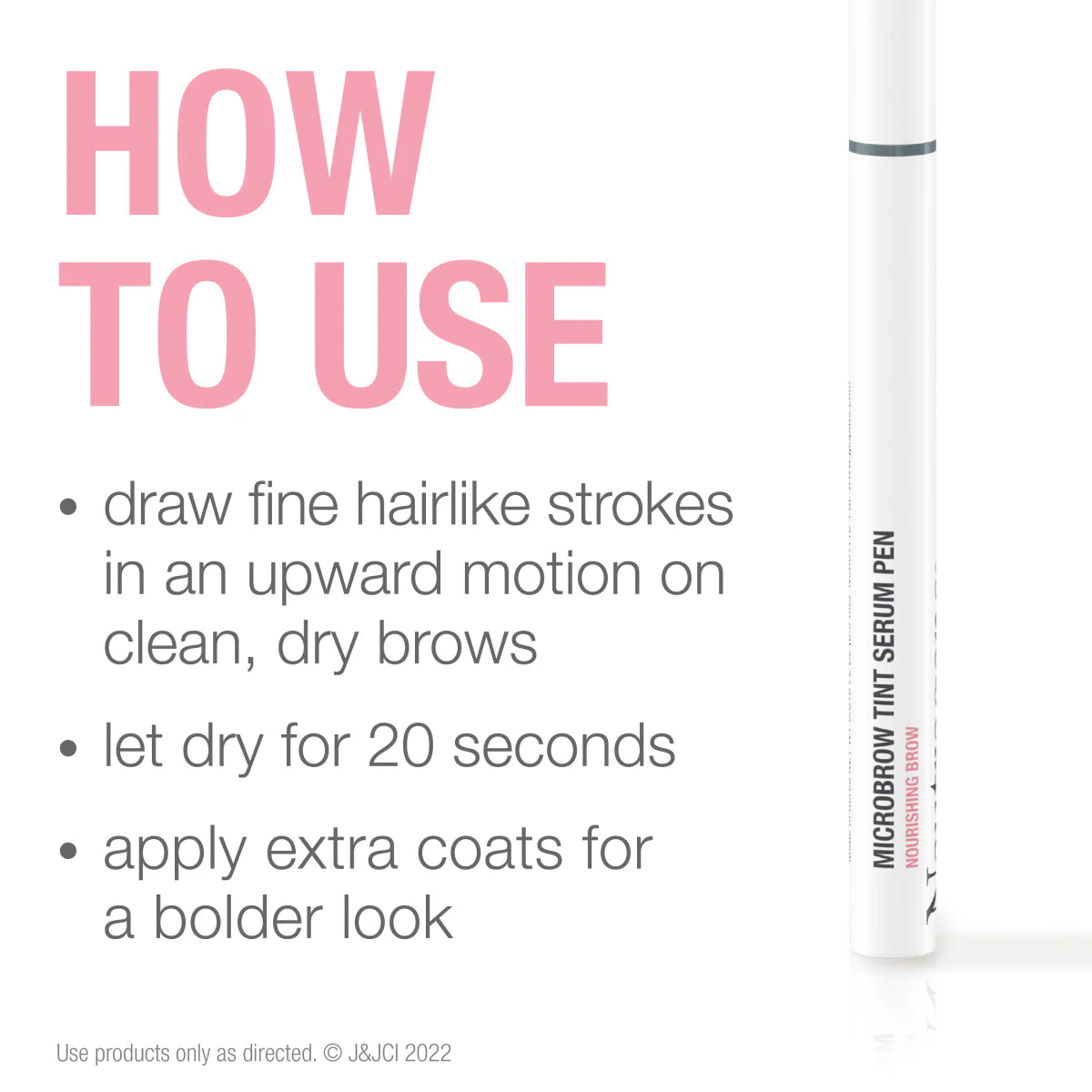 Neutrogena® Microbrow Tint Serum Pen, Taupe, 0.016 Fl. Oz