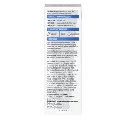 Neutrogena® Rapid Wrinkle Repair Retinol Serum, 1 Fl. Oz