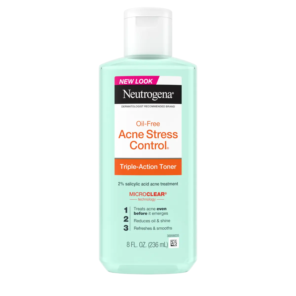 Neutrogena® Oil-Free Acne-Fighting Stress Control Triple-Action Toner, 8 Fl. Oz