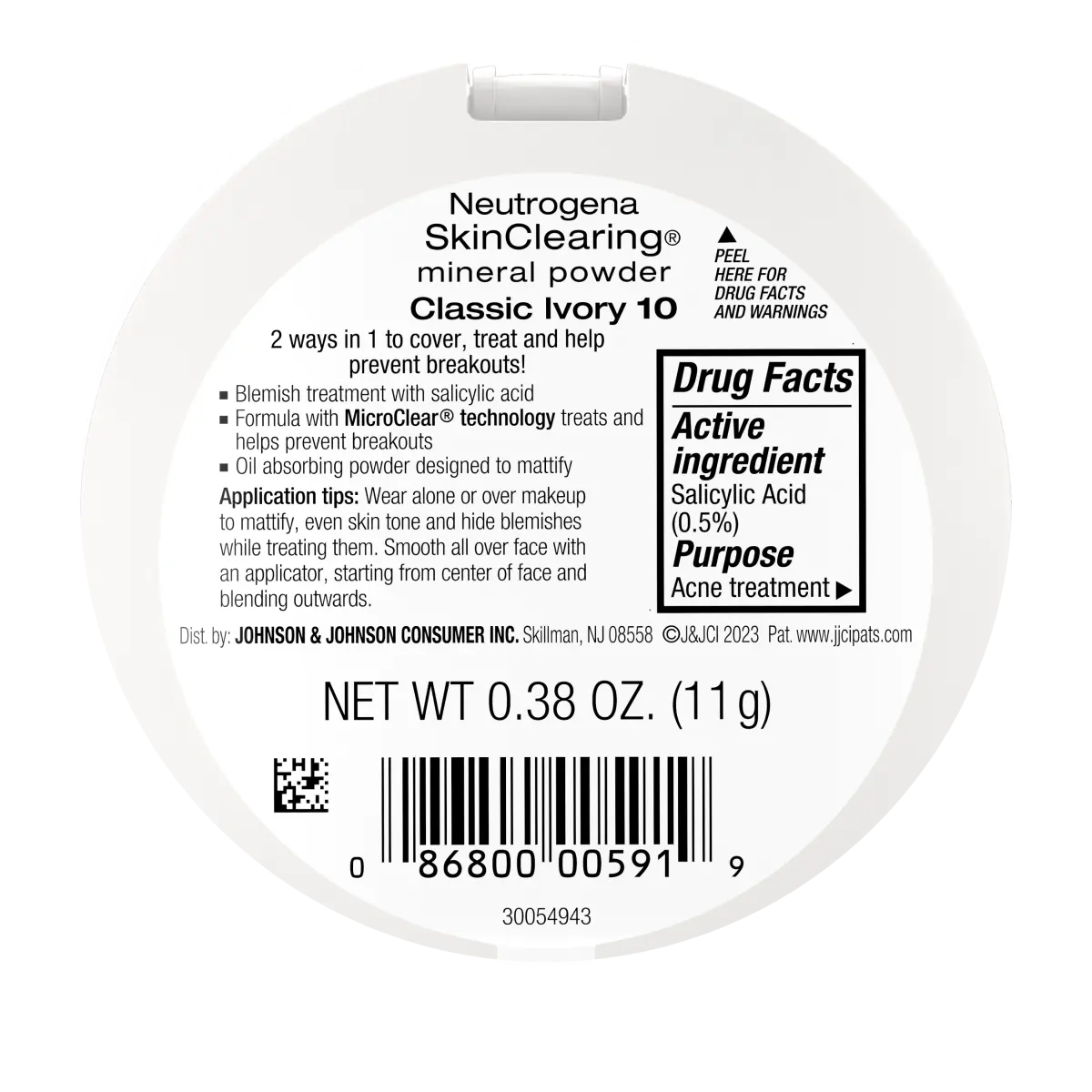 SkinClearing Mineral Powder - Classic Ivory (10)