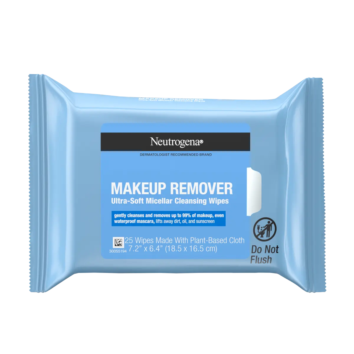 Neutrogena® Makeup Remover Ultra-Soft Micellar Cleansing Wipes, 25 Count