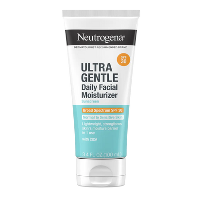 Neutrogena® Ultra Gentle Daily Facial Moisturizer with Broad Spectrum SPF 30, 3.4 Fl. Oz