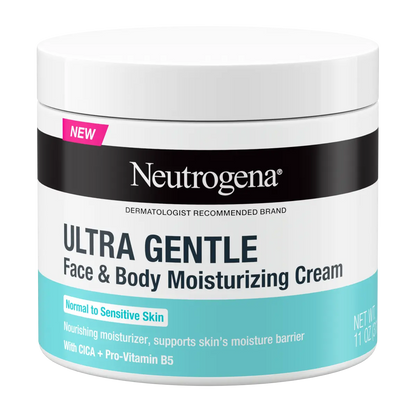 Neutrogena® Ultra Gentle Face & Body Daily Moisturizing Cream, 11 Oz
