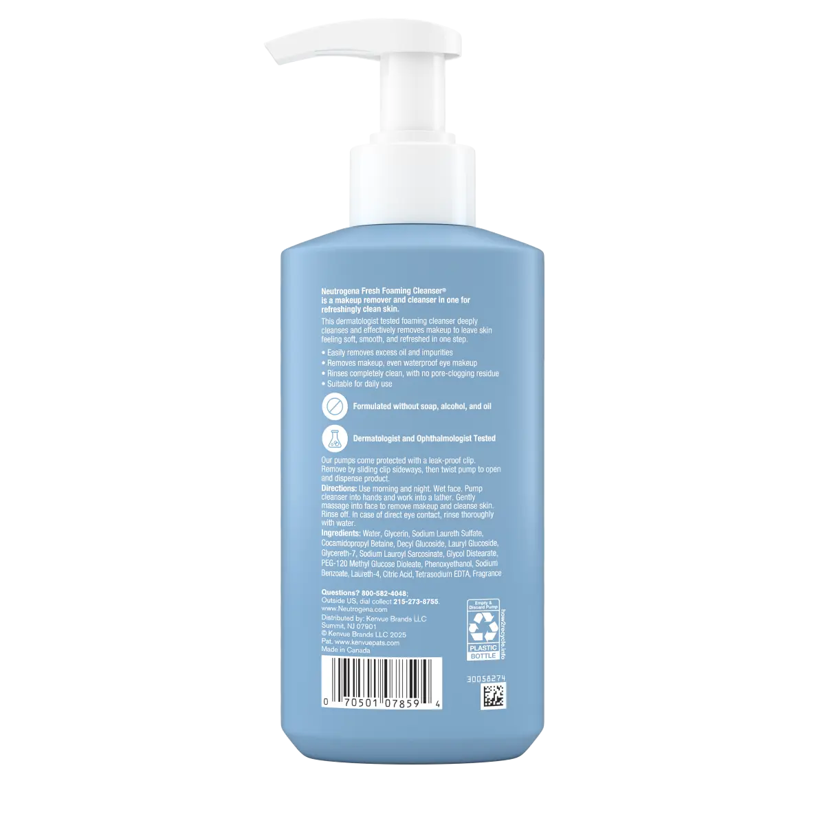 Neutrogena® Fresh Foaming Cleanser, 8.5 Fl. Oz