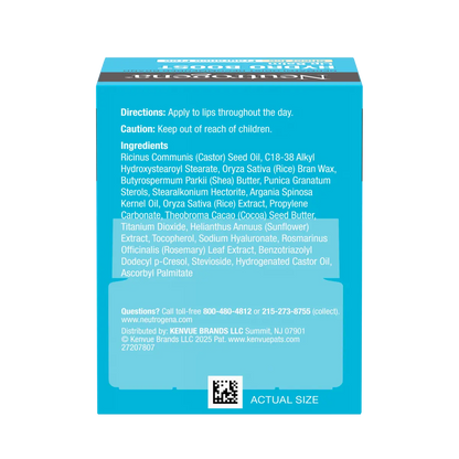 Neutrogena® Hydro Boost Hyaluronic Acid Lip Balm, Sheer Ice, Fragrance Free, 0.5 Oz