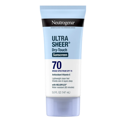 Neutrogena® Ultra Sheer Dry-Touch Sunscreen Lotion Broad Spectrum SPF 70, 5 Fl. Oz