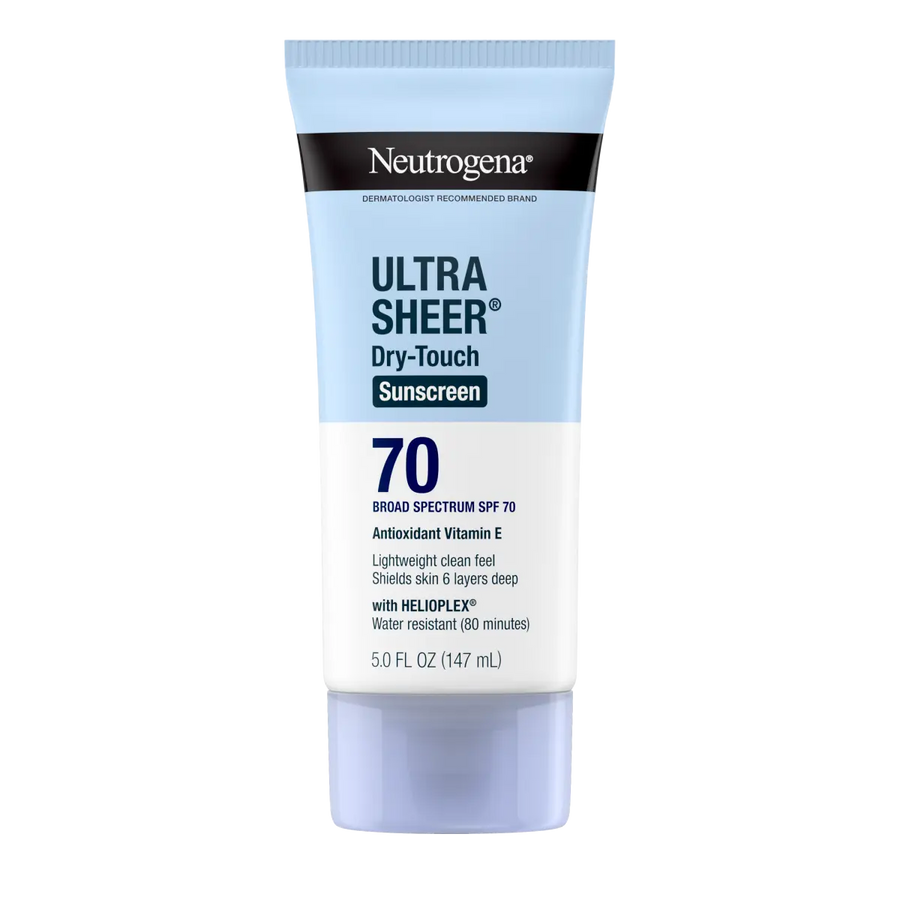 Neutrogena® Ultra Sheer Dry-Touch Sunscreen Lotion Broad Spectrum SPF 70, 5 Fl. Oz