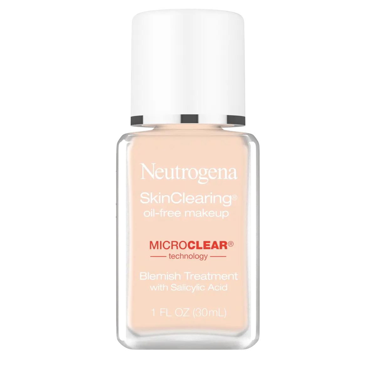 Neutrogena® Skinclearing Liquid Makeup, 10 Classic Ivory, 1 Fl. Oz