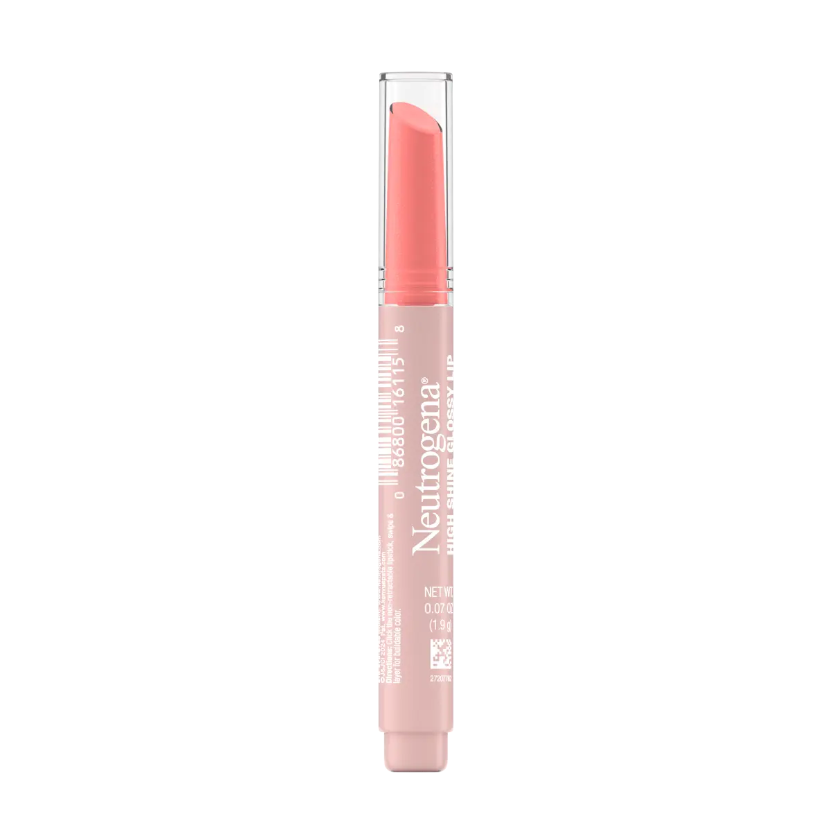 Neutrogena® High Shine Glossy Lip, Peachy Keen, 0.07 Oz