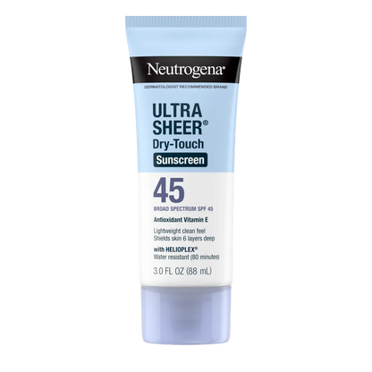 Neutrogena® Ultra Sheer Dry-Touch Sunscreen Lotion Broad Spectrum SPF 45, 3 Fl. Oz