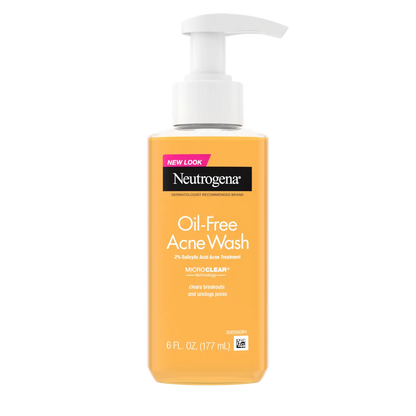 Neutrogena® Oil‑Free Acne Wash with Salicylic Acid, 6 Fl. Oz