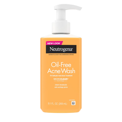 Neutrogena® Oil-Free Acne Wash, Super Size, 9.1 Fl. Oz