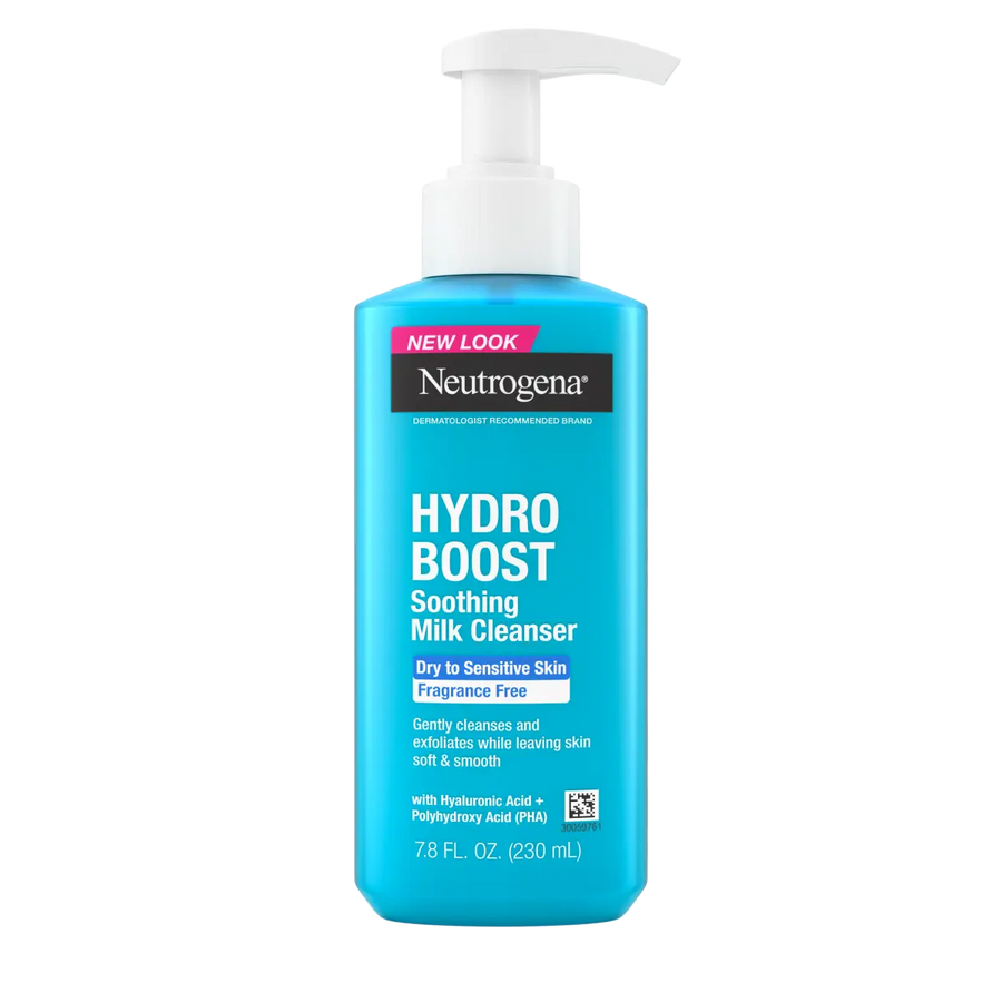Neutrogena® Hydro Boost Soothing Milk Cleanser Fragrance Free, 7.8 Fl. Oz