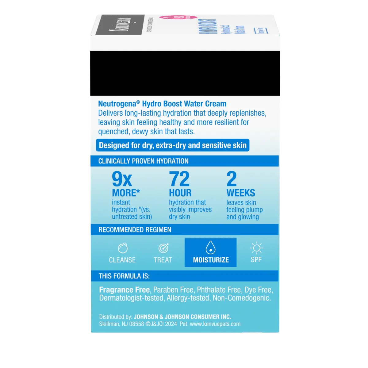 Neutrogena® Hydro Boost Hyaluronic Acid Water Cream Fragrance Free Facial Moisturizer 1.7 Fl. Oz