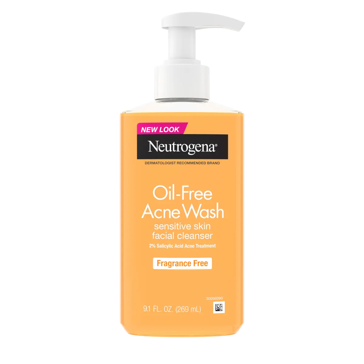 Neutrogena® Oil-Free Acne Wash, Fragrance Free 9.1 FL. Oz