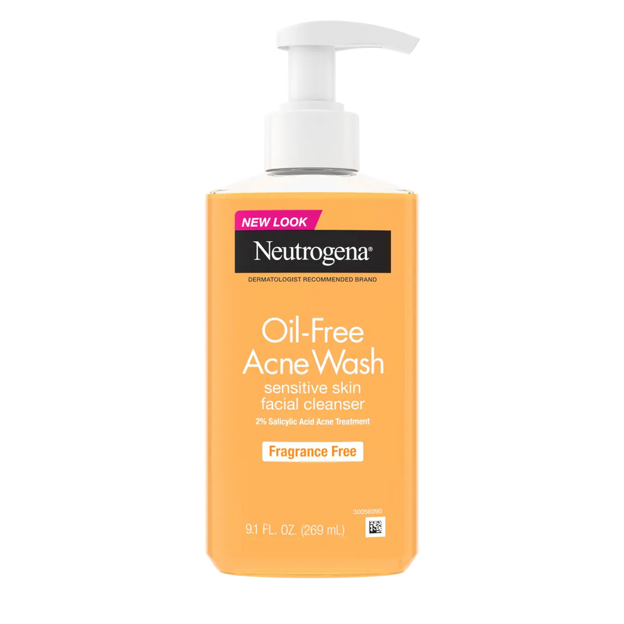 Neutrogena® Oil-Free Acne Wash, Fragrance Free 9.1 FL. Oz