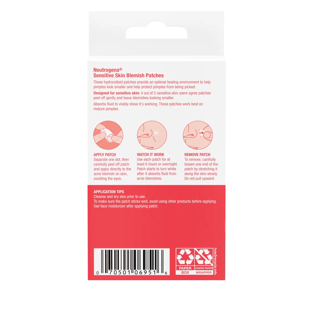 Neutrogena® Sensitive Skin Blemish Patches, 30 Count