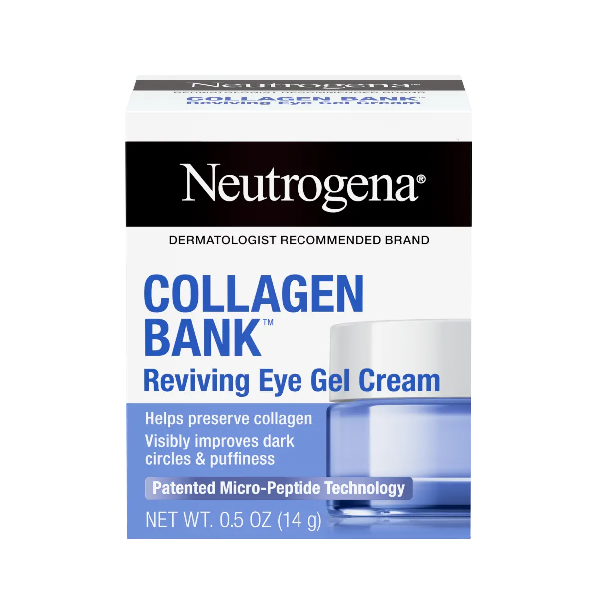 Neutrogena® Collagen Bank Reviving Eye Gel Cream, 0.5 Oz