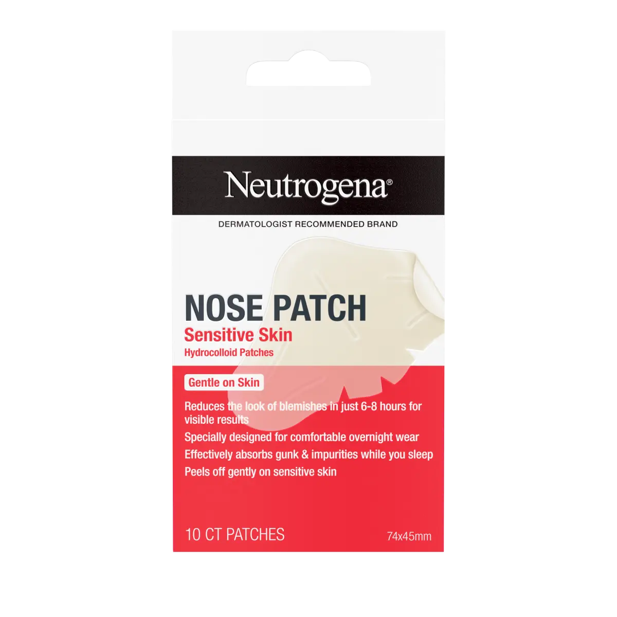 Neutrogena® Nose Patch, Sensitive Skin, 10 Count