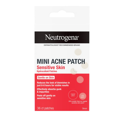 Neutrogena® Mini Acne Patch, Sensitive Skin, 36 Count