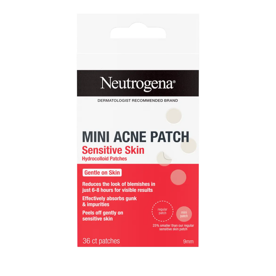 Neutrogena® Mini Acne Patch, Sensitive Skin, 36 Count