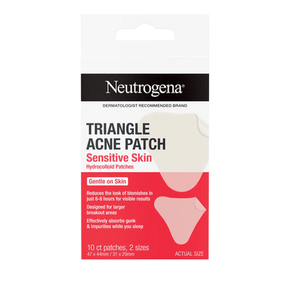 Neutrogena® Sensitive Skin Triangle Acne Patches, 10 Count