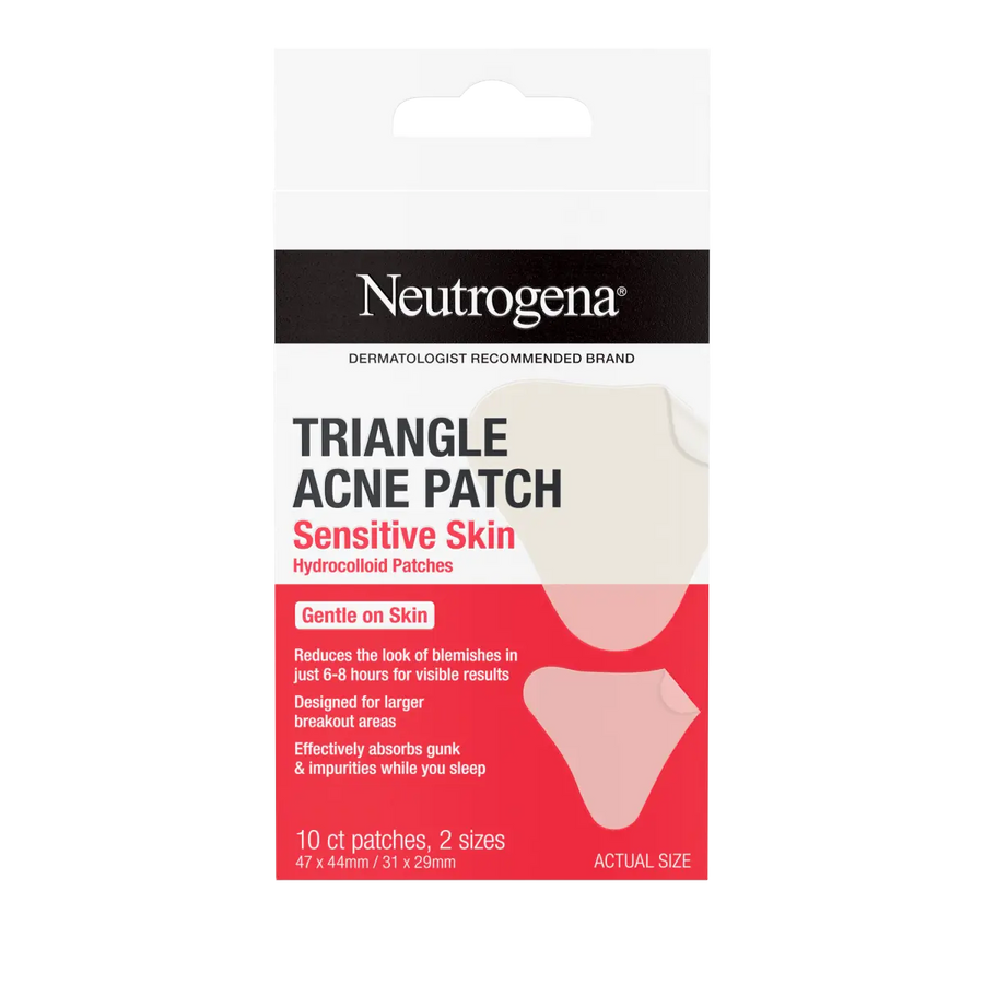 Neutrogena® Sensitive Skin Triangle Acne Patches, 10 Count