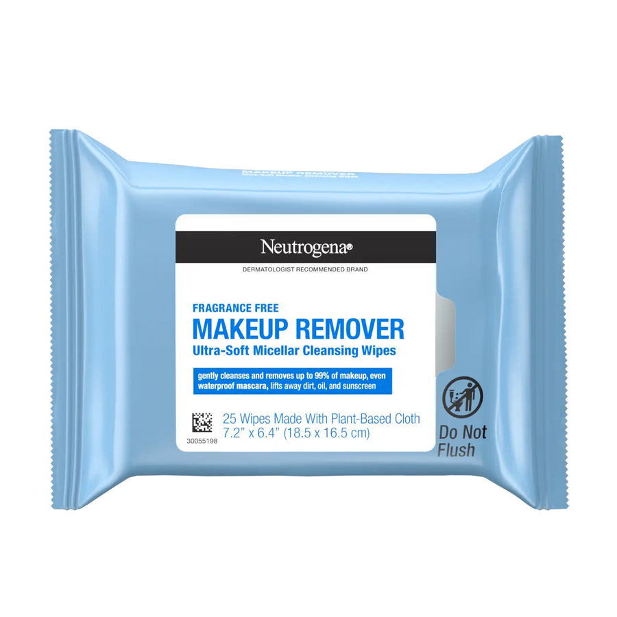 Neutrogena® Makeup Remover Micellar Ultra-Soft Wipes, Fragrance Free, 25 Count