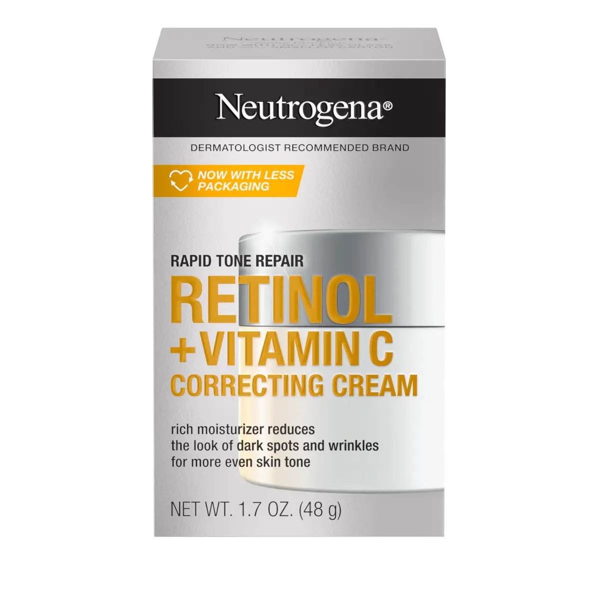 Neutrogena® Rapid Tone Repair Retinol + Vitamin C Correcting Cream, 1.7 Oz